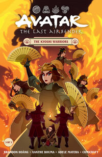 Cover image for Avatar: The Last Airbender--The Kyoshi Warriors #3