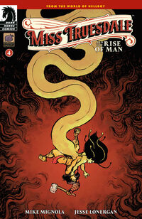 Cover image for Miss Truesdale and the Rise of Man #4
