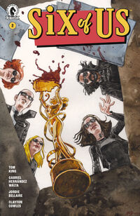 Cover image for Six of Us #2 (Jill Thompson Variant Cover)