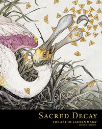 Cover image for Sacred Decay: The Art of Lauren Marx HC (Second Edition)