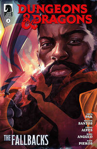 Cover image for Dungeons & Dragons: The Fallbacks Series 1 #2 (Uzuri Variant Cover)