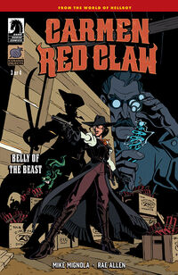 Cover image for Carmen Red Claw: Belly of the Beast #3