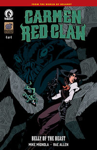 Cover image for Carmen Red Claw: Belly of the Beast #4