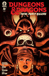 Cover image for Dungeons & Dragons: Total Party Killers #2 (Francesco Francavilla Variant Cover)