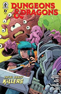 Cover image for Dungeons & Dragons: Total Party Killers #4 (Ethan Young Variant Cover)
