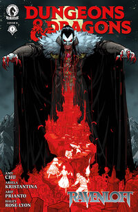 Cover image for Dungeons & Dragons: Ravenloft #1 (Riley Rossmo Variant Cover)