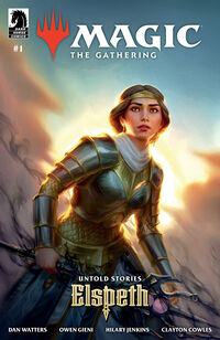 Cover image for Magic: The Gathering: Untold Stories--Elspeth #1 (Anna Steinbauer Variant Cover)