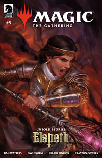 Cover image for Magic: The Gathering: Untold Stories--Elspeth #3 (Kieran Yanner Variant Cover)