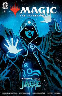 Cover image for Magic: The Gathering: Untold Stories--Jace #1 (Francesco Francavilla Variant Cover)