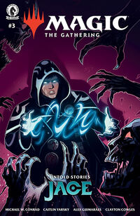 Cover image for Magic: The Gathering: Untold Stories--Jace #3 (Caspar Wijngaard Variant Cover)