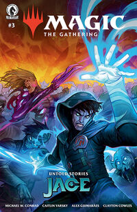 Cover image for Magic: The Gathering: Untold Stories--Jace #3 (Ivan Shavrin Variant Cover)