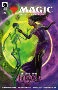 Cover image for Magic: The Gathering: Untold Stories--Liliana #3 (Steve Argyle Variant Cover)