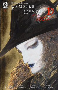 Cover image for Vampire Hunter D: Fortress of Blood #1 (Yoshitaka Amano Variant Cover)