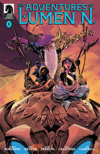 Cover image for The Adventures of Lumen N. #1 (Max Fiumara Variant Cover)
