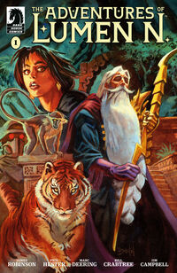 Cover image for The Adventures of Lumen N. #1 (Dan Brereton Variant Cover)