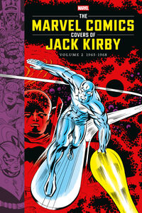 Cover image for The Marvel Comics Covers of Jack Kirby Volume 2 HC