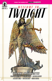 Cover image for Minor Threats: Welcome to Twilight--Villains and Vignettes #2 (Justin Mason Variant Cover)