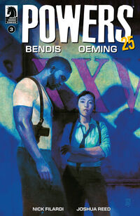 Cover for Powers 25 #3 (Alex Maleev Variant Cover)