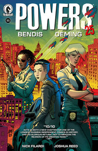 Cover image for Powers 25 #11 (Tony Fleecs Variant Cover)