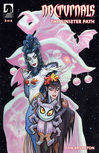 Cover for Nocturnals: The Sinister Path #3 (Bret Blevins Variant Cover)