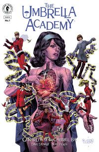Cover image for The Umbrella Academy: Plan B #1 (Duncan Fegredo Variant Cover)