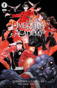 Cover image for The Umbrella Academy: Plan B #1 (Dustin Nguyen Variant Cover)