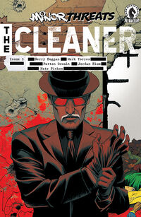 Cover image for Minor Threats: The Cleaner #1 (Declan Shalvey Variant Cover)