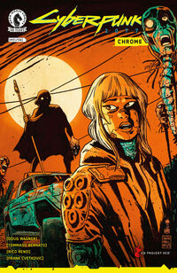 Cover image for Cyberpunk 2077: Chrome #1 (Francesco Francavilla Variant Cover)