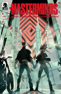 Cover image for Masterminds #3 (Keron Grant Variant Cover)