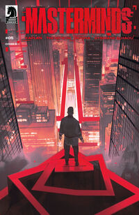 Cover image for Masterminds #5 (Marco Locati Variant Cover)