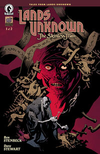 Cover image for Lands Unknown: The Skinless Man #1 (Mike Mignola Variant Cover)