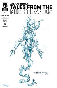 Cover image for Star Wars: Tales from the Nightlands #1 (Ian McCaig Variant Cover)