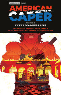Cover image for American Caper Volume 3: There Madness Lies TPB