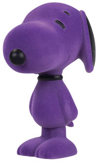 Cover image for 5.5'' Snoopy Flocked Vinyl Figure Orchid