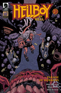 Cover image for Hellboy in Hell: Parade of Horrors #2 (Bridgit Connell Variant Cover)