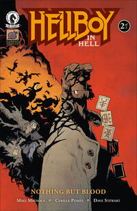 Cover image for Hellboy in Hell: Nothing But Blood #2