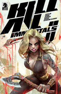 Cover image for Kill All Immortals II #2 (Ivan Tao Variant Cover)