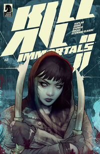 Cover image for Kill All Immortals II #3 (Dan Quintana Variant Cover)