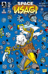 Cover image for Space Usagi: Warrior #1
