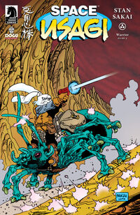 Cover image for Space Usagi: Warrior #2