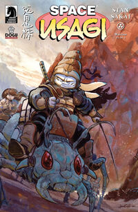 Cover image for Space Usagi: Warrior #2 (Jared Cullum Variant Cover)