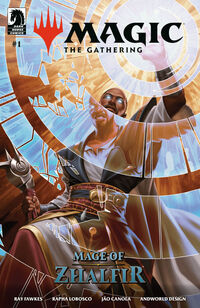 Cover image for Magic: The Gathering: The Mage of Zhalfir #1 (Mateus Manhanini Variant Cover)