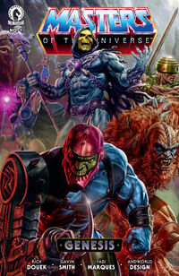 Cover image for Masters of the Universe: Genesis #1 (Lee Bermejo Variant Cover)