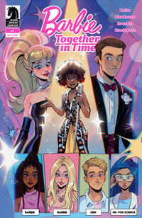 Cover image for Barbie: Together in Time #1 (Gretel Lusky Variant Cover)