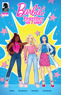 Cover image for Barbie: Together in Time #1 (Paulina Ganucheau Variant Cover))