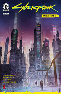 Cover image for Cyberpunk 2077: Jayk's Case #1 (Richard Blake Variant Cover)