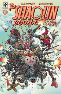 Cover image for Shaolin Cowboy: Staying A.I.Live #3 (James Stokoe Variant Cover)