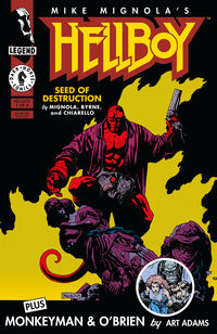 Cover image for Hellboy: Seed of Destruction #1 (Facsimile Reprint)