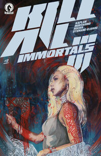 Cover image for Kill All Immortals III #2 (Zu Orzu Variant Cover)