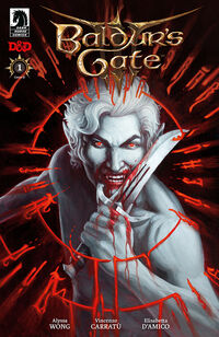 Cover image for Baldur's Gate 3 #1 (Tyler Walpole Variant Cover)
